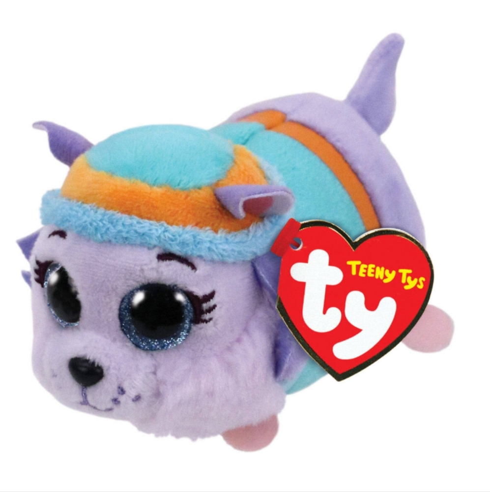 🐾Teeny Tys Paw Patrol in (Everest) The Dog| Ty Beanies Collectible NWT
